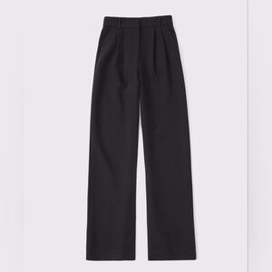 Abercrombie & Fitch Sloane Tailored Wide Leg Pant, Size 27